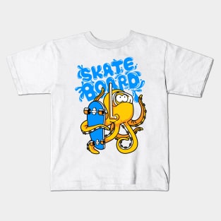 octoskate Kids T-Shirt